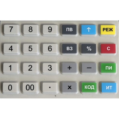Клавиатура резиновая АВЛГ 410.85.10 для Меркурий 115Ф